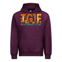 Mauve Wine tgif thank goodness it s fall Urban Hoodie - Zillion Design Studio