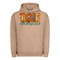 Pigment Burro tgif thank goodness it s fall Urban Hoodie - Zillion Design Studio