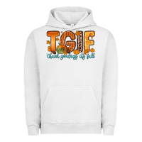 Pigment Lunar Rock tgif thank goodness it s fall Urban Hoodie - Zillion Design Studio