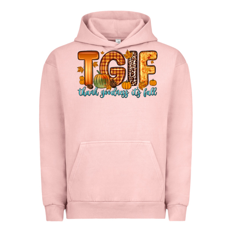Tgif Thank Goodness It S Fall Urban Hoodie by Zillion Design Studio | Teevron