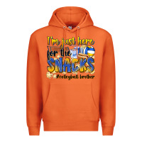 Carrot i'm just here for the snacks #volleyball brother Premium Hoodie - Zillion Design Studio