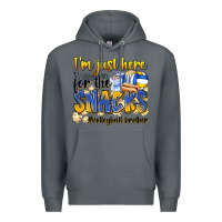 Rock i'm just here for the snacks #volleyball brother Premium Hoodie - Zillion Design Studio