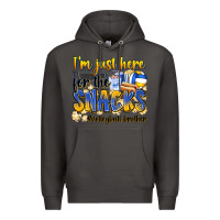 Smoke i'm just here for the snacks #volleyball brother Premium Hoodie - Zillion Design Studio