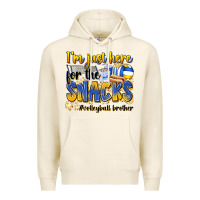 Tofu i'm just here for the snacks #volleyball brother Premium Hoodie - Zillion Design Studio