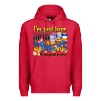 Cardinal i'm just here for the snacks #volleyball brother Premium Hoodie - Zillion Design Studio