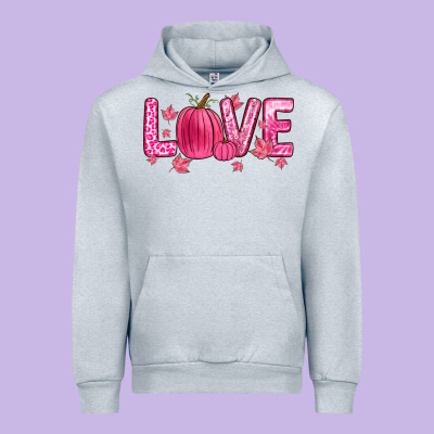 Love Breast Cancer Urban Hoodie Designed By Zillion Design Studio