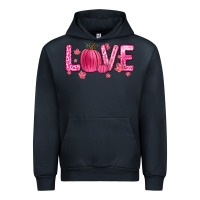 Navy love breast cancer Urban Hoodie - Zillion Design Studio