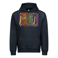 Navy mardi gras brushstroke Urban Hoodie - RanaPortraitStore