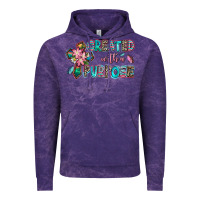 Cloud Purple created with a purpose Vintage Hoodie - AdoDesignShop