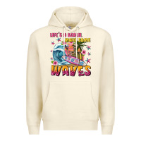 Sandshell lifes a beach make some waves Premium Hoodie - texasbilliewilder