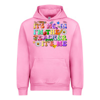 Fuchsia Pink its me hi im the teacher its me Urban Hoodie - texasbilliewilder