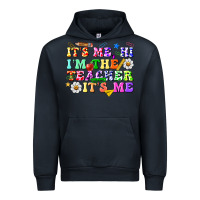 Navy its me hi im the teacher its me Urban Hoodie - texasbilliewilder