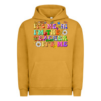Pigment Peanut Butter its me hi im the teacher its me Urban Hoodie - texasbilliewilder
