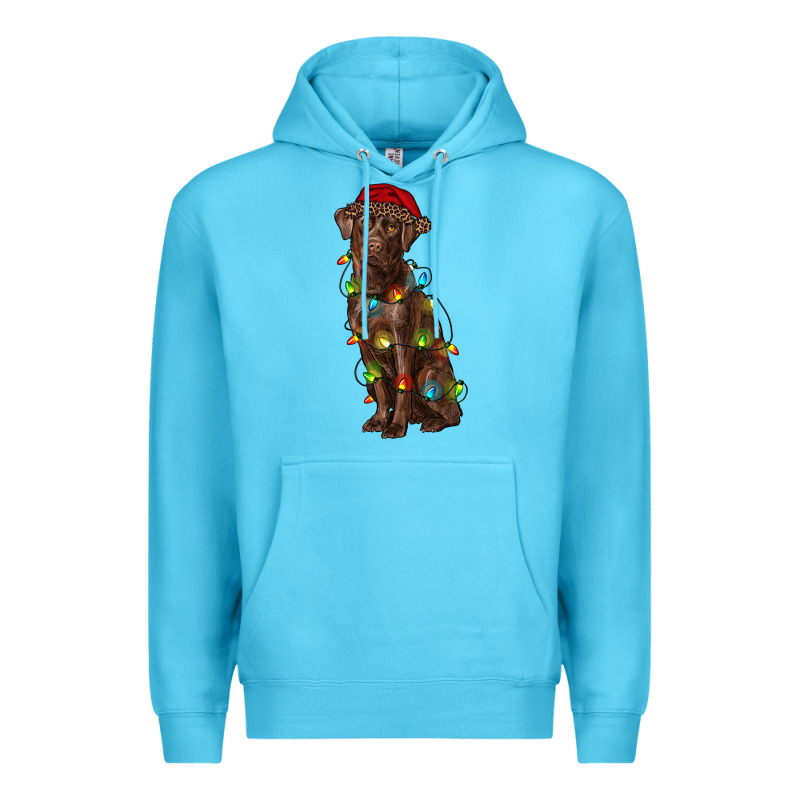 Christmas Labrador Retriever Premium Hoodie by RanaPortraitStore | Teevron