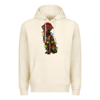 Tofu Christmas labrador retriever Premium Hoodie - RanaPortraitStore
