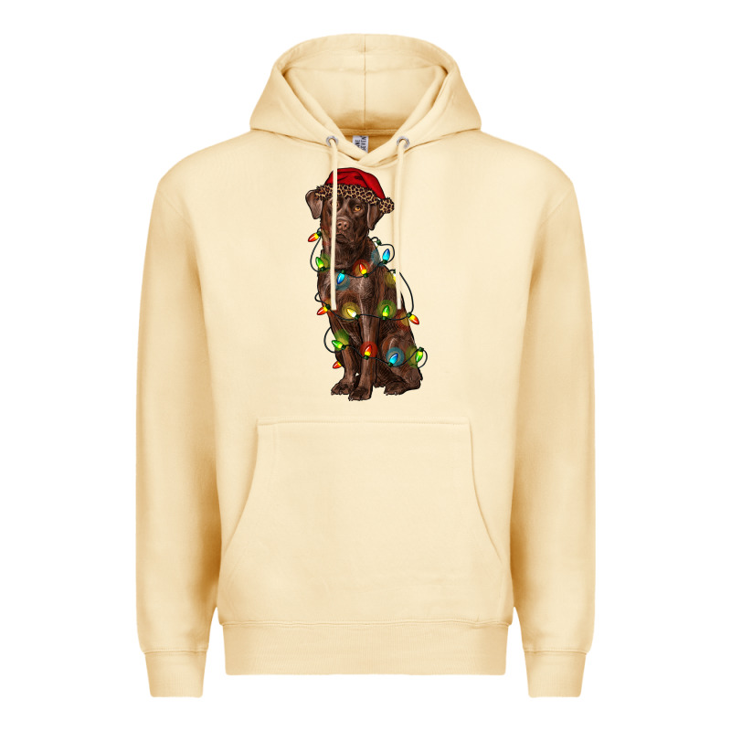 Christmas Labrador Retriever Premium Hoodie by RanaPortraitStore | Teevron