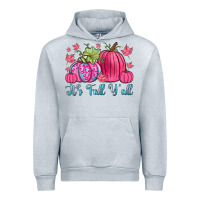 Heather Grey it s fall y all Urban Hoodie - Zillion Design Studio