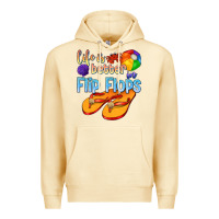Pina Colada life is better in flip flops Premium Hoodie - texasbilliewilder