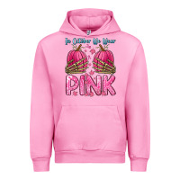 Fuchsia Pink in october we wear pink Urban Hoodie - Zillion Design Studio