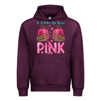 Mauve Wine in october we wear pink Urban Hoodie - Zillion Design Studio