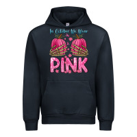 Navy in october we wear pink Urban Hoodie - Zillion Design Studio