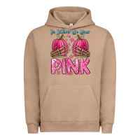 Pigment Burro in october we wear pink Urban Hoodie - Zillion Design Studio