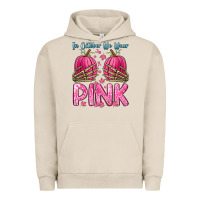Pigment French Oak in october we wear pink Urban Hoodie - Zillion Design Studio