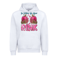 White in october we wear pink Urban Hoodie - Zillion Design Studio