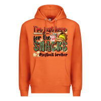 Carrot i'm just here for the snacks #softball brother Premium Hoodie - Zillion Design Studio