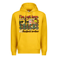 Lemon i'm just here for the snacks #softball brother Premium Hoodie - Zillion Design Studio