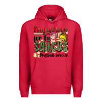 Cardinal i'm just here for the snacks #softball brother Premium Hoodie - Zillion Design Studio