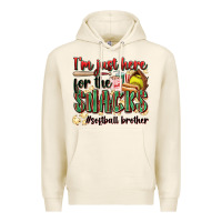 Tofu i'm just here for the snacks #softball brother Premium Hoodie - Zillion Design Studio