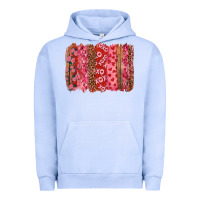 Pigment Grape Ice valentine's day xoxo brushstroke Urban Hoodie - RanaPortraitStore