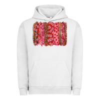 Pigment Lunar Rock valentine's day xoxo brushstroke Urban Hoodie - RanaPortraitStore
