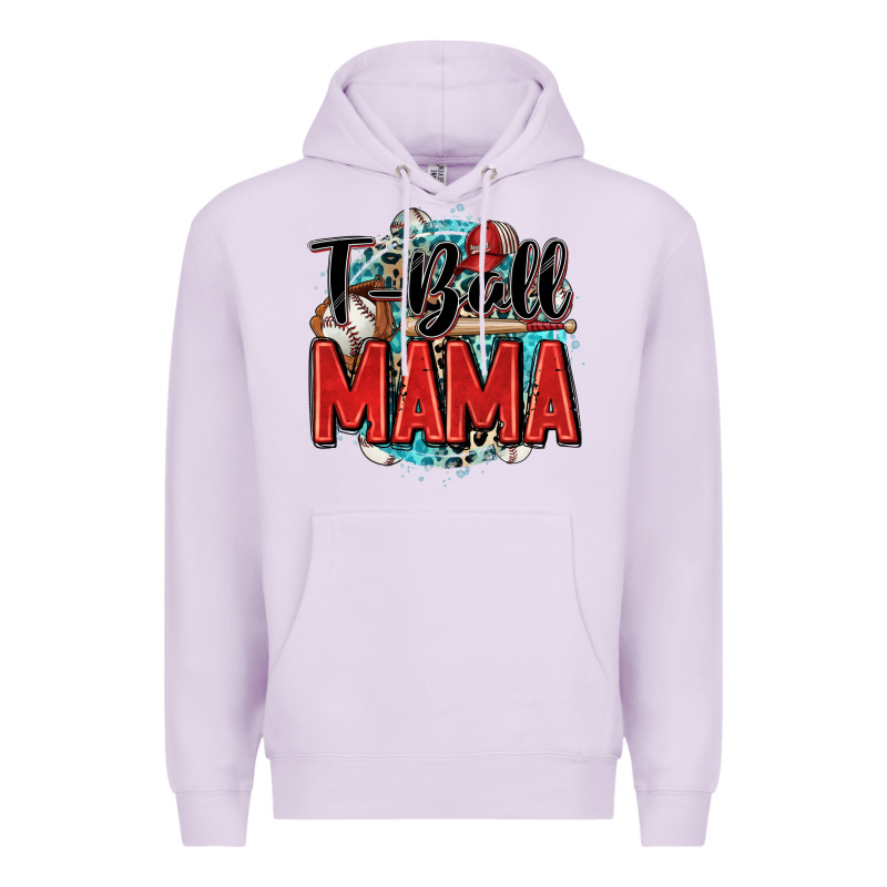 T Ball Mama Premium Hoodie by Zillion Design Studio | Teevron