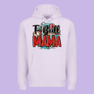 T Ball Mama Premium Hoodie Designed By Zillion Design Studio