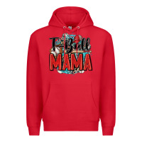 Red t ball mama Premium Hoodie - Zillion Design Studio