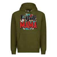 Army Green t ball mama Premium Hoodie - Zillion Design Studio