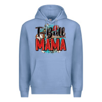 Colony Blue t ball mama Premium Hoodie - Zillion Design Studio