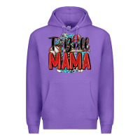 Purple t ball mama Premium Hoodie - Zillion Design Studio