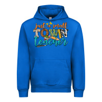 Cobalt just a small town teacher Urban Hoodie - texasbilliewilder