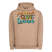 Pigment Burro just a small town teacher Urban Hoodie - texasbilliewilder
