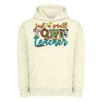 Pigment Pistachio just a small town teacher Urban Hoodie - texasbilliewilder
