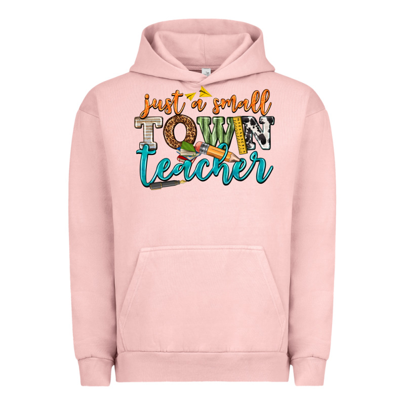 Just A Small Town Teacher Urban Hoodie by texasbilliewilder | Teevron