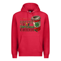 Cardinal i run on coffee and christmas cheer Premium Hoodie - RanaPortraitStore