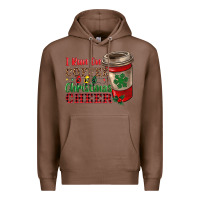 Chestnut i run on coffee and christmas cheer Premium Hoodie - RanaPortraitStore