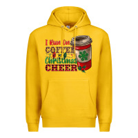 Lemon i run on coffee and christmas cheer Premium Hoodie - RanaPortraitStore