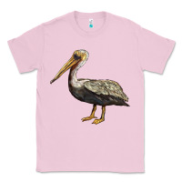 Bubblegum Pink louisiana state bird pelican Classic Tee - BarkalooDesign