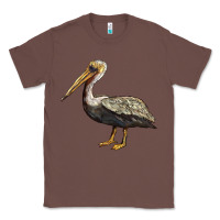 Chestnut louisiana state bird pelican Classic Tee - BarkalooDesign