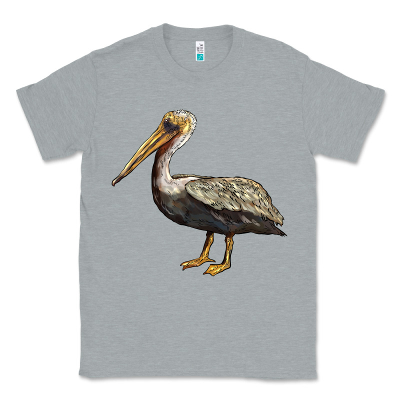 Louisiana State Bird Pelican Classic Tee by BarkalooDesign | Teevron